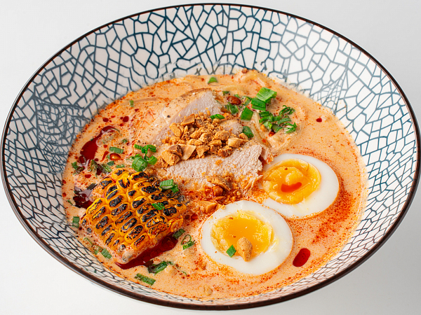 Арахисовый чили-рамен 